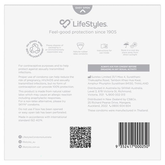 LifeStyles Zero Condoms 40 Pack