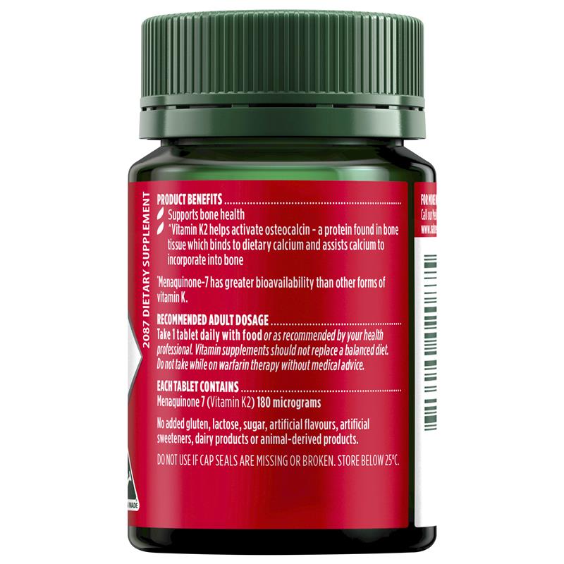 Load image into Gallery viewer, Nature's Own K2 180mcg 60 Tablets
