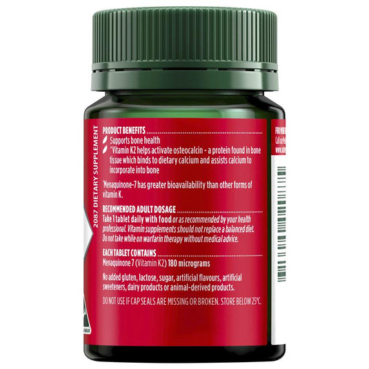 Nature's Own K2 180mcg 60 Tablets