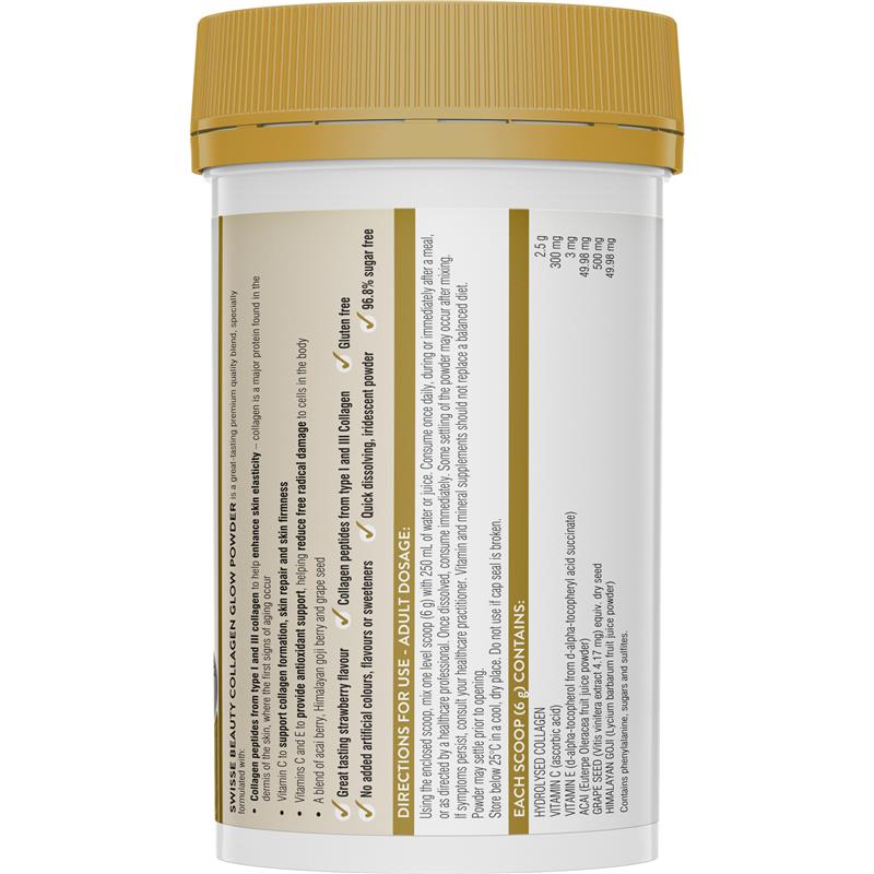 Load image into Gallery viewer, Swisse Beauty Collagen Glow Powder 120g

