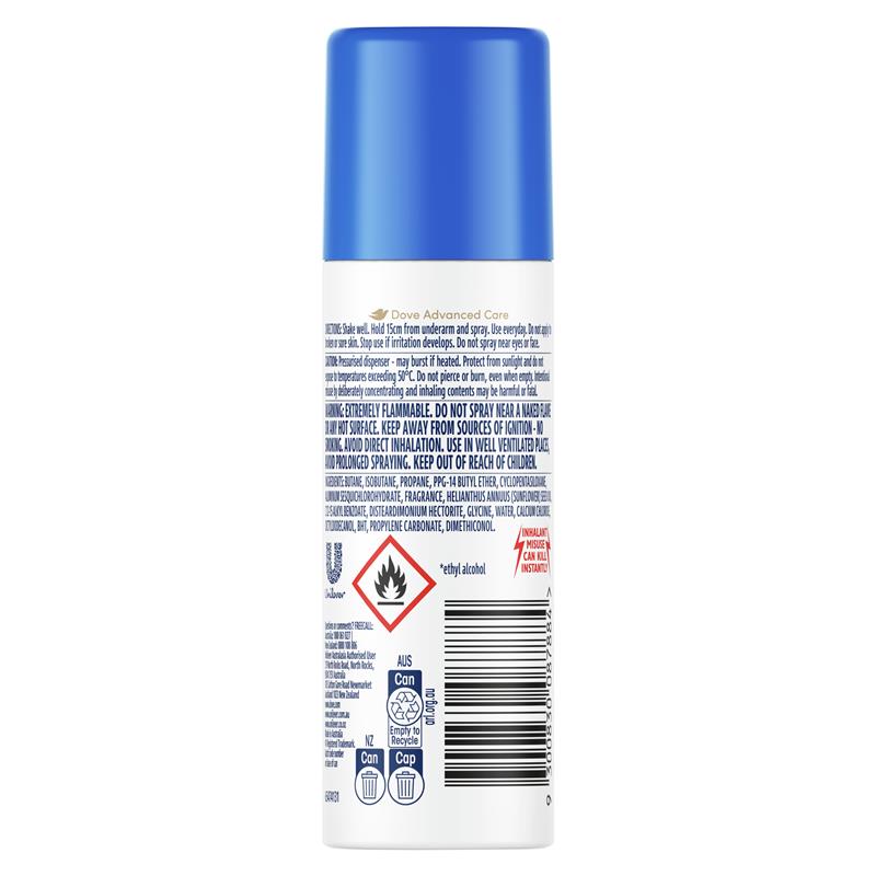 Load image into Gallery viewer, Dove Women Advanced Care Antiperspirant Aerosol Original 30g
