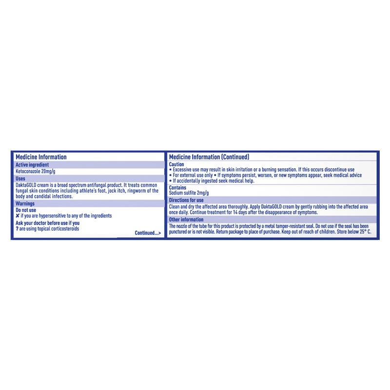 Load image into Gallery viewer, DaktaGold Once Daily Cream for Athlete's Foot 30g
