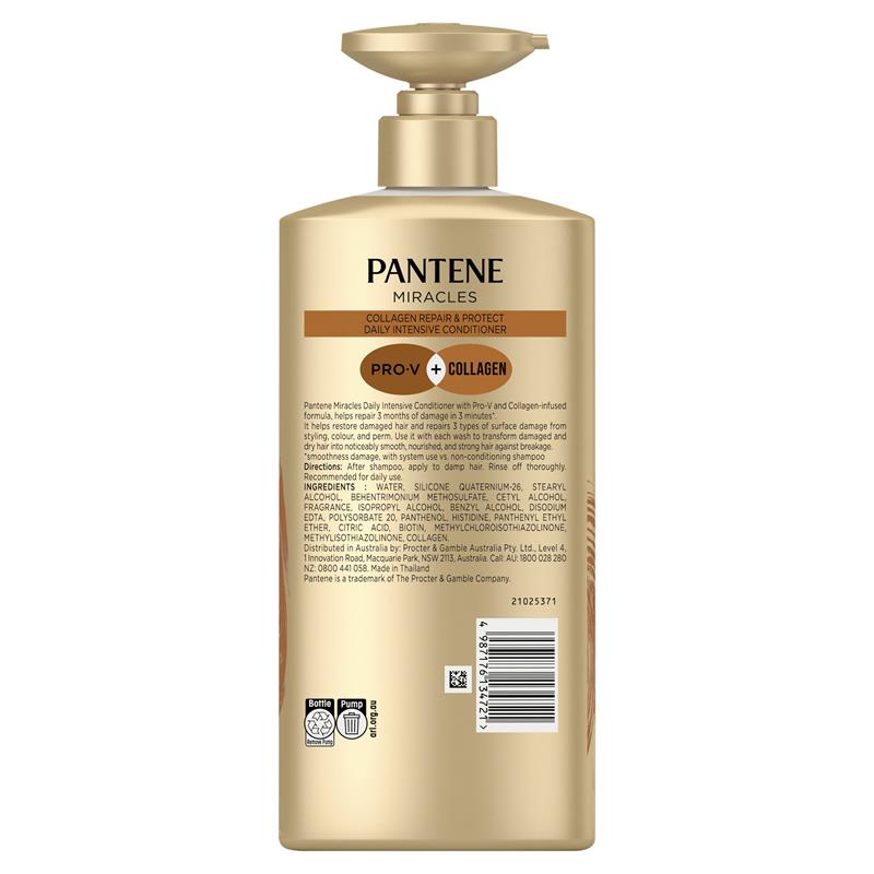 Load image into Gallery viewer, Pantene Pro V 3MM Intensive Repair &amp; Protect Conditioner 600ml
