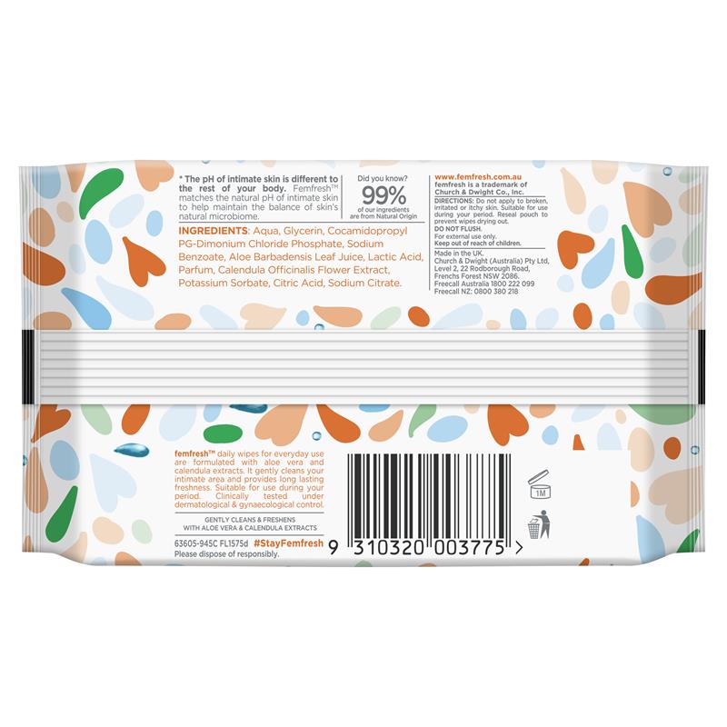 Load image into Gallery viewer, Femfresh Pocket Wipes 10 Travel Pack
