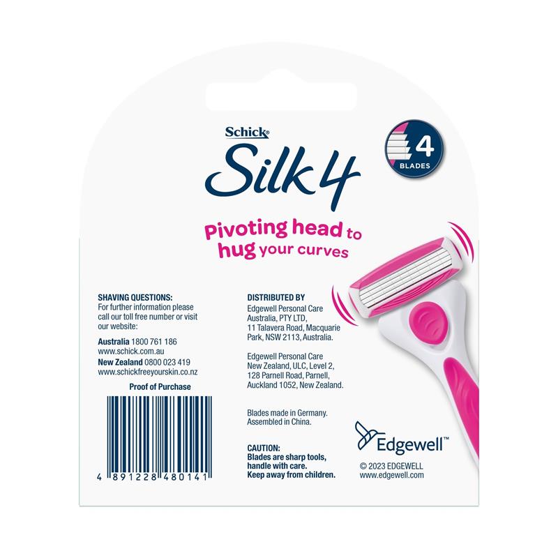 Load image into Gallery viewer, Schick Quattro Women Blade 4 pk
