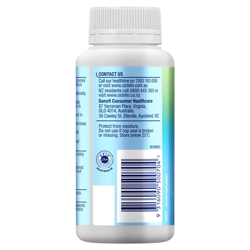 Load image into Gallery viewer, Ostelin Calcium &amp; Vitamin D3 60 Chewable Tablets
