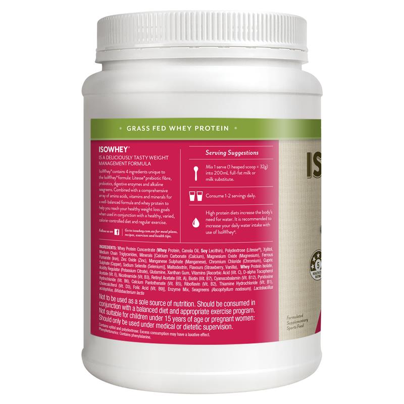 Load image into Gallery viewer, IsoWhey Complete Strawberry Smoothie 672g
