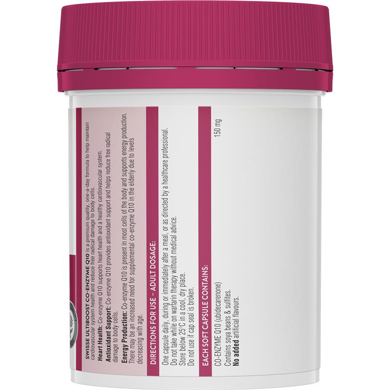 Load image into Gallery viewer, Swisse Ultiboost Co Enzyme Q10 150mg 180 Capsules

