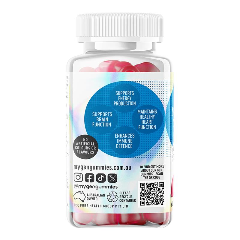 Load image into Gallery viewer, GEN X Gummies Men's Multivitamin Watermelon 60 Pack
