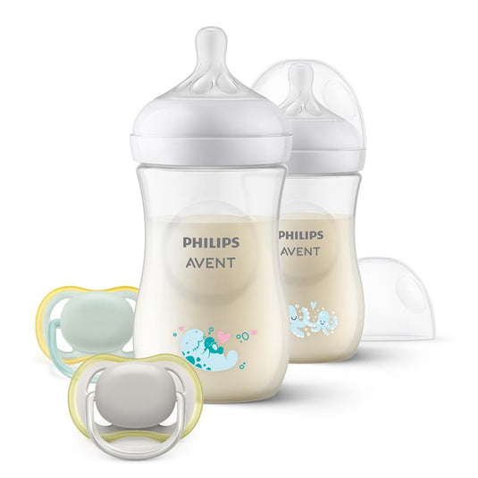 Avent Natural Response Gift Pack Sea Design Bottle 260ml