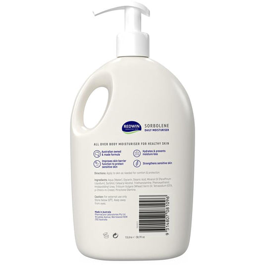 Redwin Sorbolene Daily Moisturiser 1.1L
