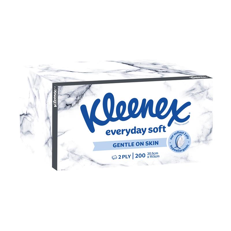 Load image into Gallery viewer, Kleenex Everyday Facial Tissues 200 Pack
