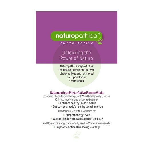 Naturopathica Horny Goat Weed For Her 50 Tablets