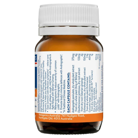 Ethical Nutrients Immune Defence 30 Capsules