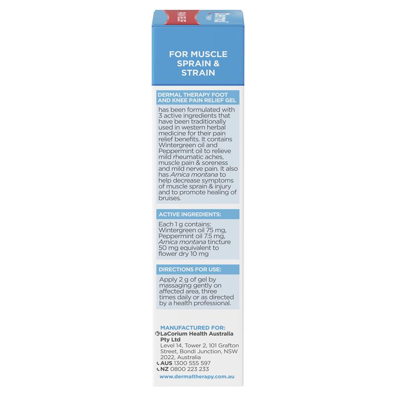 Load image into Gallery viewer, Dermal Therapy Foot &amp; Knee Pain Relief Gel 50g
