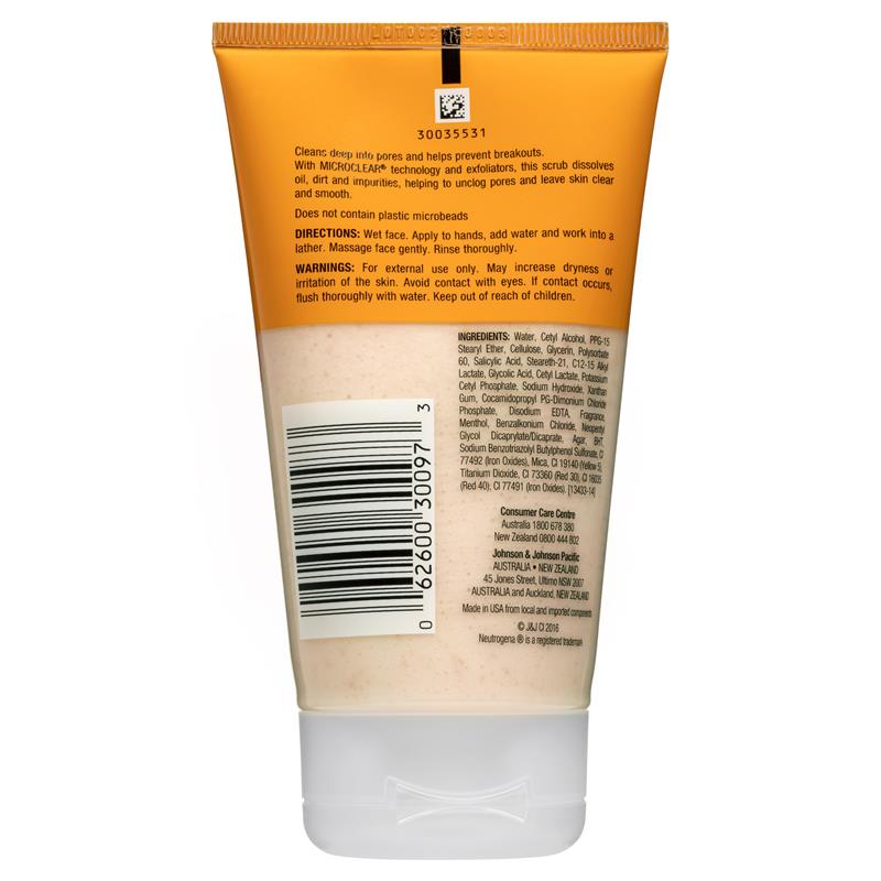 Load image into Gallery viewer, Neutrogena Oil-Free Daily Scrub Acne-Prone Skin 125mL
