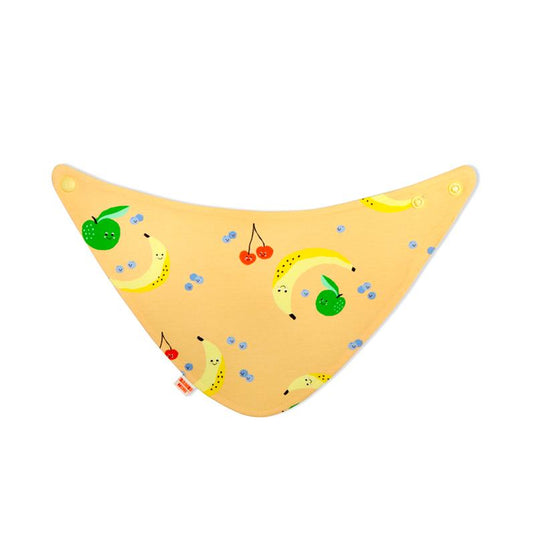 Bambi Mini Co. Dribblebib Unisex Fruit Salad and Bananas Reverse Bibs 2 Pack