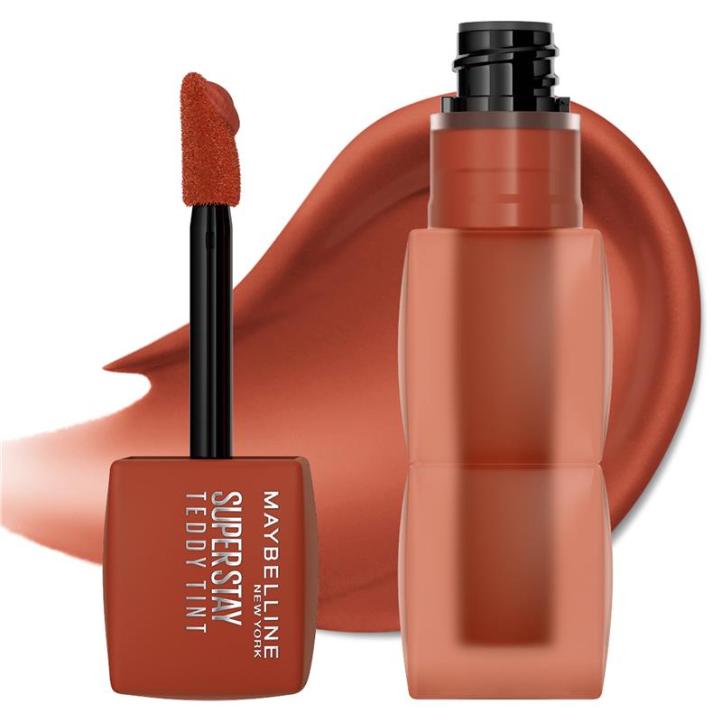 Load image into Gallery viewer, Maybelline Superstay Teddy Tint Lipstick Keep It Cozy
