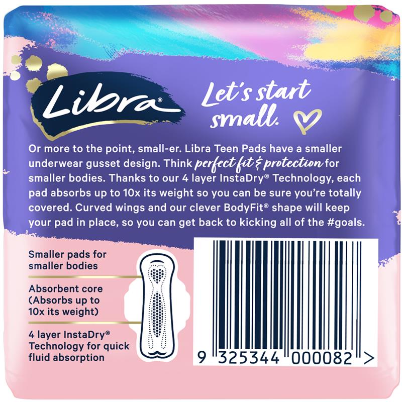 Load image into Gallery viewer, Libra Girl Pads Regular Wing 12 Pack
