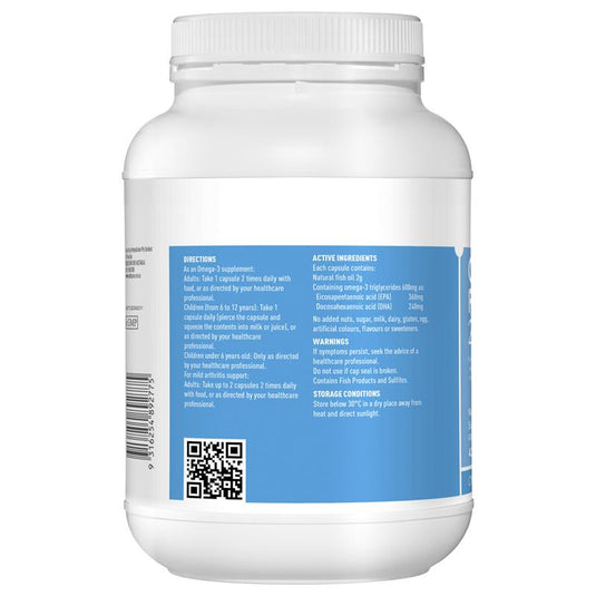 Healthy Care Odourless Fish Oil 2000mg 400 Soft Capsules