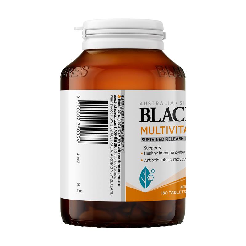 Load image into Gallery viewer, Blackmores Multivitamin + Antioxidants Sustained Release 180 Tablets
