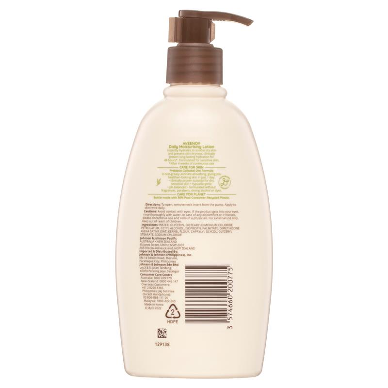 Load image into Gallery viewer, Aveeno Daily Moisturising Fragrance Free Body Lotion 354mL
