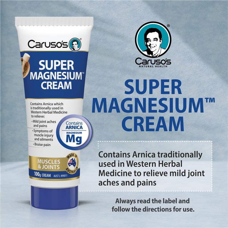 Load image into Gallery viewer, Carusos Super Magnesium Cream 100g
