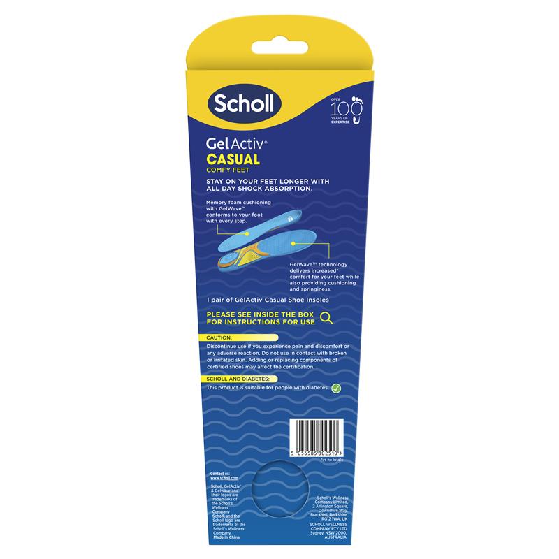 Load image into Gallery viewer, Scholl Gel Activ Insole Casual Large
