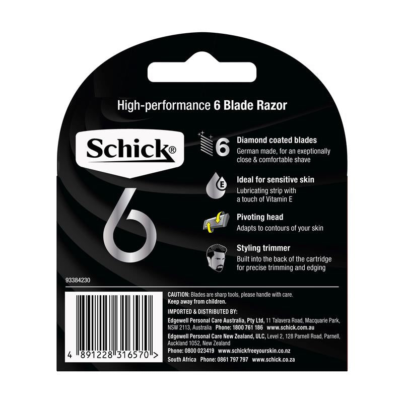 Load image into Gallery viewer, Schick Hydro 6 Refill 4pk
