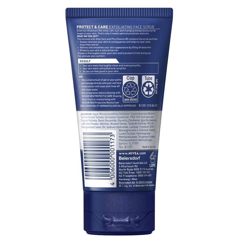 Load image into Gallery viewer, NIVEA Men Hydrocare Exfoliating Face Scrub 75ml
