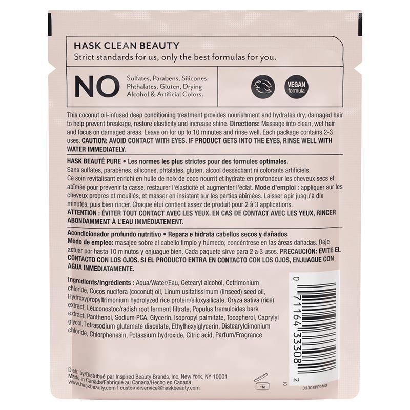 Load image into Gallery viewer, Hask Monoi Oil Deep Conditioning Treatment 50ml
