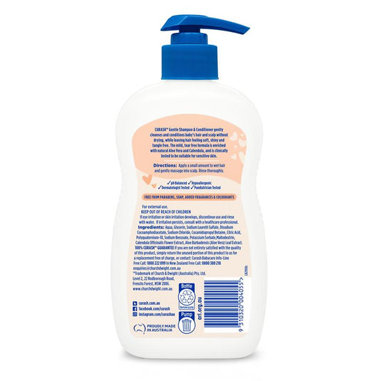 Curash Gentle Shampoo & Conditioner 400ml