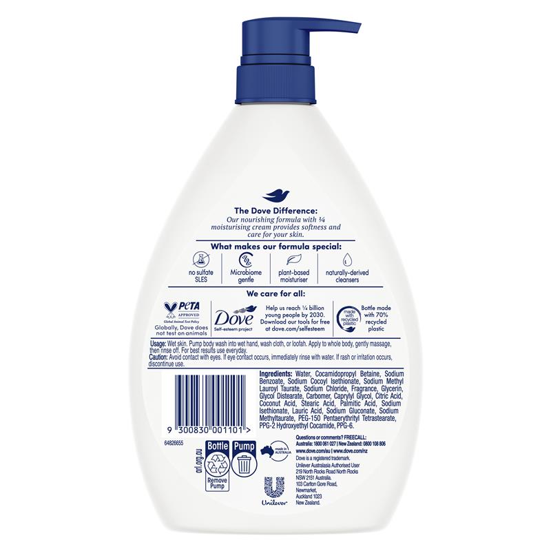 Load image into Gallery viewer, Dove Essential Care Triple Hydrate Body Wash 1 Litre
