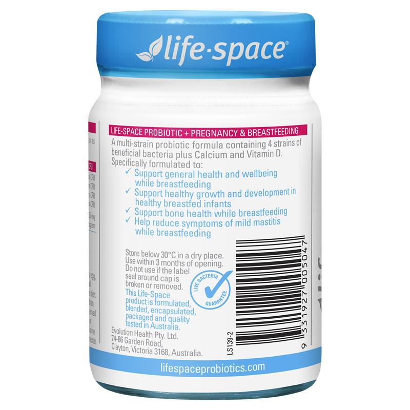 Load image into Gallery viewer, Life-Space Probiotic + Pregnancy &amp; Breastfeeding 50 Capsules
