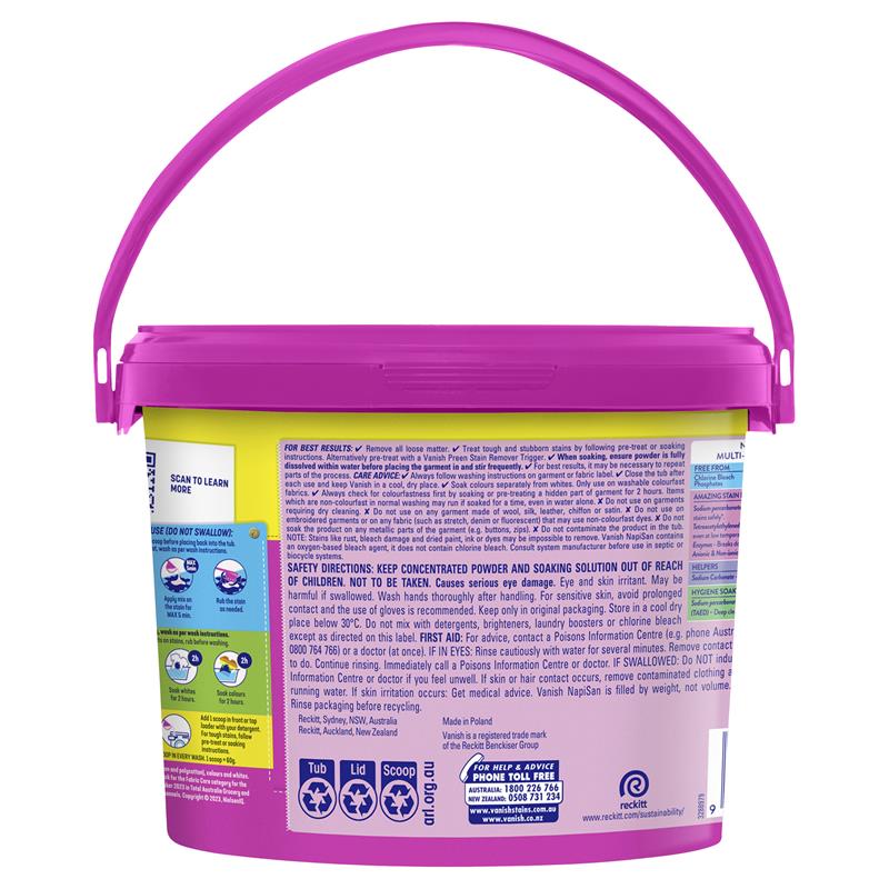 Load image into Gallery viewer, Vanish Napisan Oxiaction 3kg Bucket
