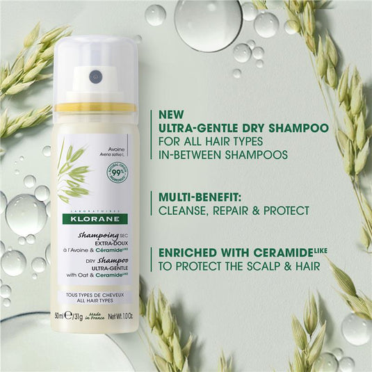 Klorane Dry Shampoo With Oat & Ceramide 50ml