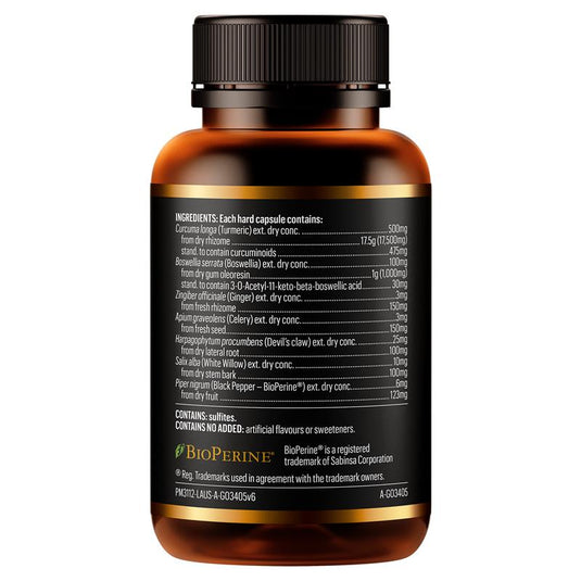 GO Healthy Turmeric Joint Pain Relief 60 Hard Capsules