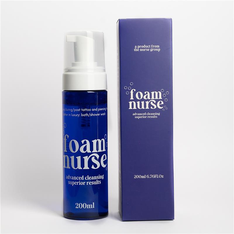 Load image into Gallery viewer, Ink Nurse Foam Nurse Tattoo Soap + Body Wash 200ml
