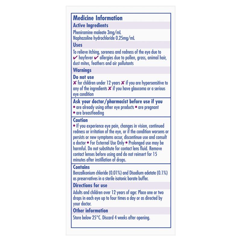 Load image into Gallery viewer, Visine Allergy Eye Drops 15mL
