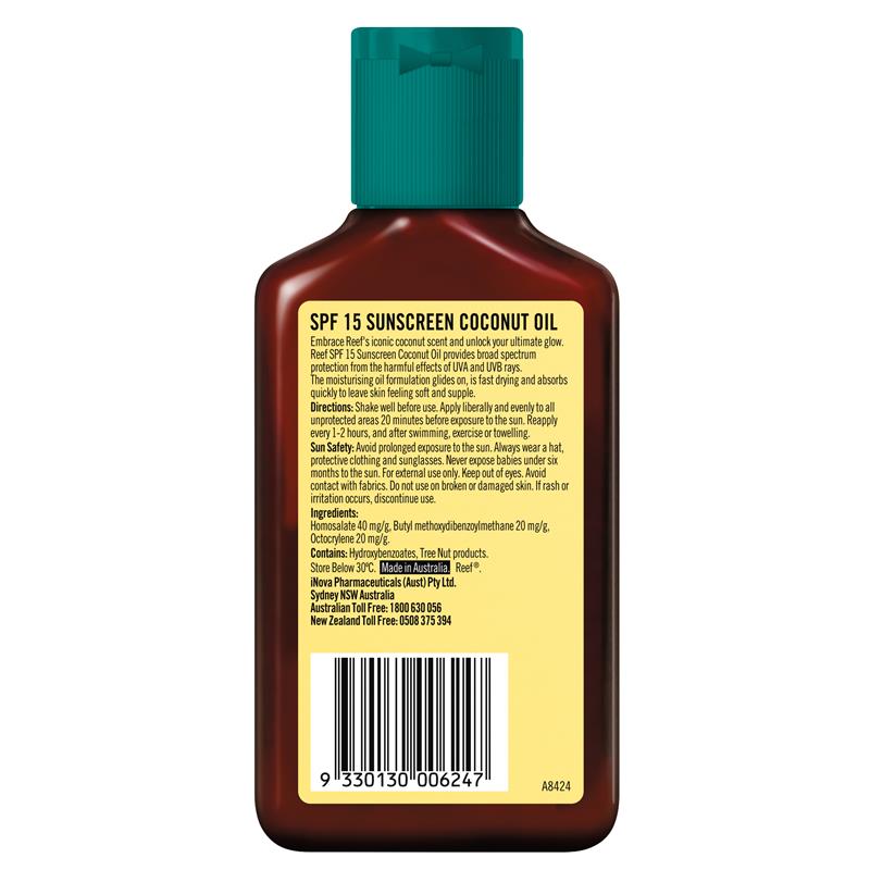 Load image into Gallery viewer, Reef Coconut Oil SPF 15+ 125ml

