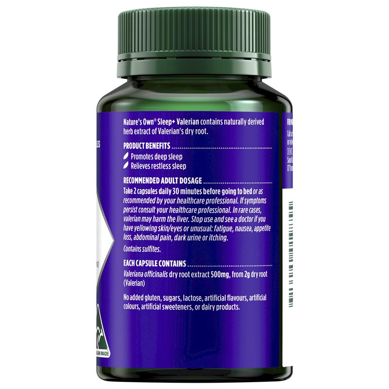 Load image into Gallery viewer, Nature's Own Valerian Forte 2000mg 60 Capsules
