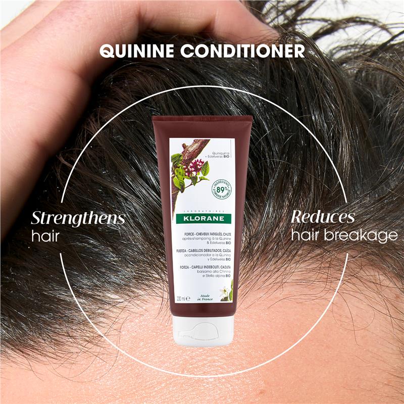 Load image into Gallery viewer, Klorane Strengthening Quinine &amp; Organic Edelweiss Conditioner 200ml
