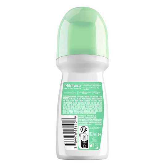 Mitchum for Women Natural Power Eucalyptus Roll On 100ml