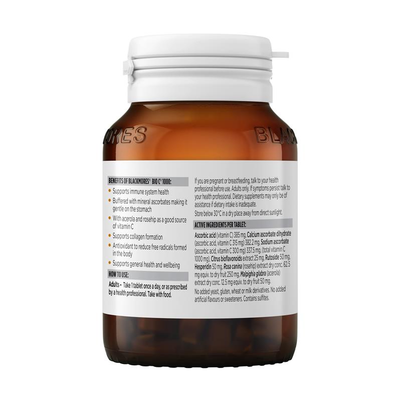 Load image into Gallery viewer, Blackmores Bio C 1000mg 62 Tablets
