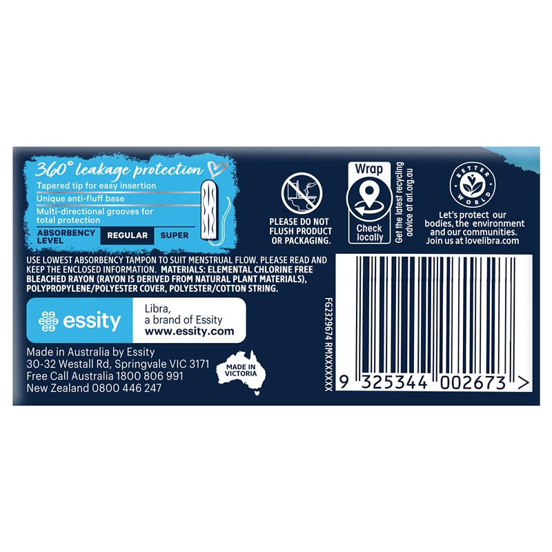 Load image into Gallery viewer, Libra Tampons Regular 32
