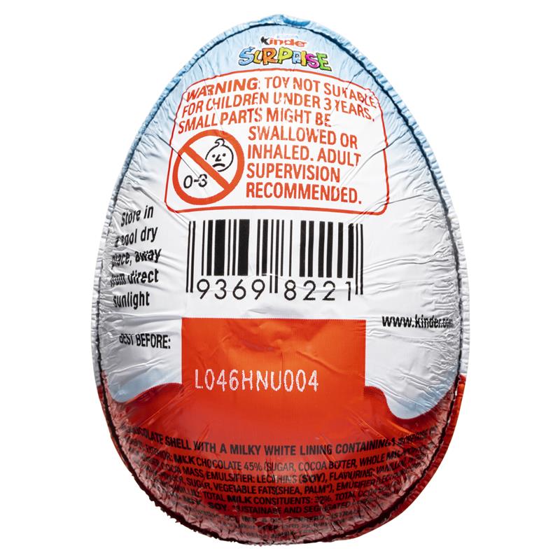 Load image into Gallery viewer, Ferrero Kinder Surprise Blue 20g
