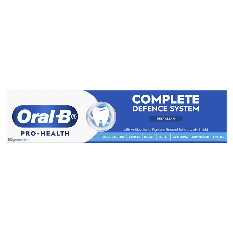 Load image into Gallery viewer, Oral B Toothpaste Pro Health Complete Defence System Deep Clean 200g
