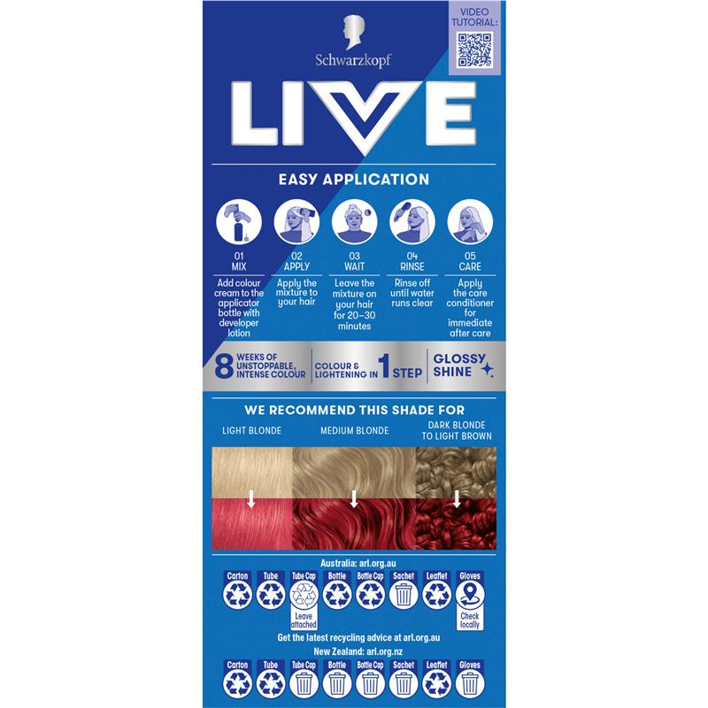 Load image into Gallery viewer, Schwarzkopf Live Colour Permanent Pink Passion
