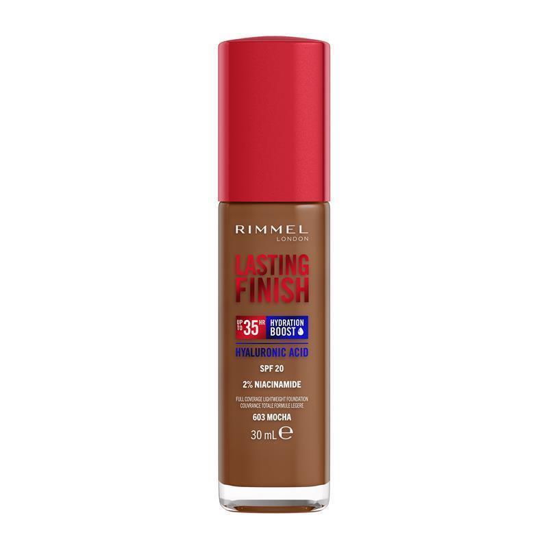 Load image into Gallery viewer, Rimmel Lasting Finish 35HR Foundation 603 Mocha
