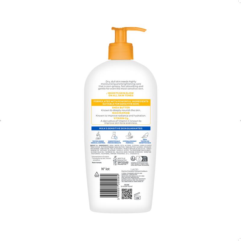 Load image into Gallery viewer, Mixa Niacinamide Bright Body Lotion 250ml
